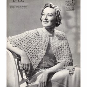 B - vintage crochet PDF